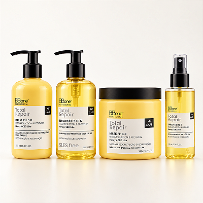 Kit Cronograma de Reparação Total Repair Reconstruction & Recovery - Shampoo, Condicionador e Spray 18-1