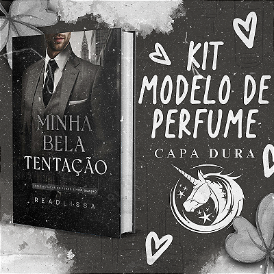 KIT MODELO DE PERFUME - CAPA DURA
