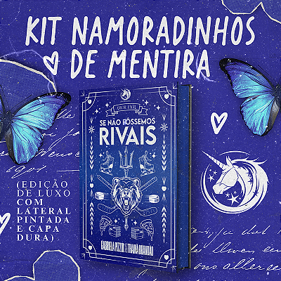 KIT NAMORADINHOS DE MENTIRA - CAPA DURA ESPECIAL