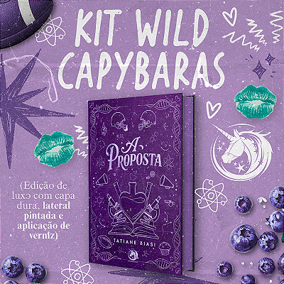KIT WILD CAPYBARAS - CAPA DURA DE LUXO