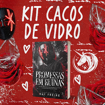 KIT CACOS DE VIDRO