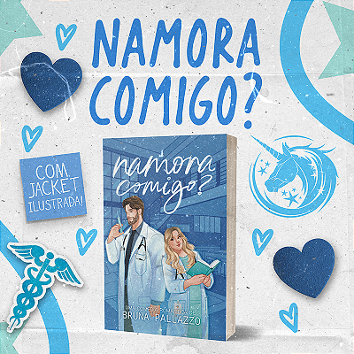 NAMORA COMIGO? - COM JACKET ILUSTRADA