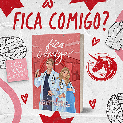 FICA COMIGO? - COM JACKET ILUSTRADA