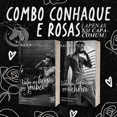 COMBO CONHAQUE E ROSAS