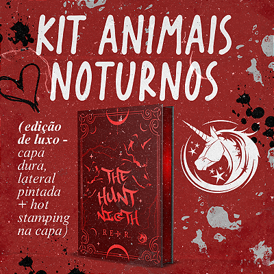 KIT ANIMAIS NOTURNOS - CAPA DURA DE LUXO