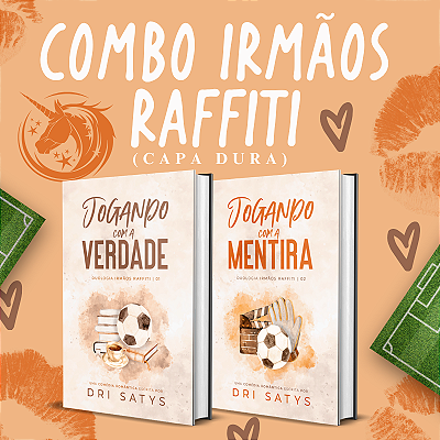 COMBO IRMÃOS RAFFITI - CAPA DURA