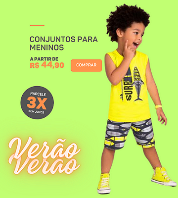 Conjuntos de Verão para Meninos