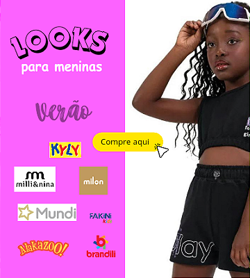Looks de Verão para Meninas