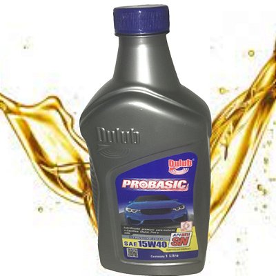 Óleo lubrificante de motor 15w40 dulub semissintetico API Sn