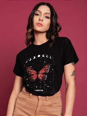 Tshirt Borboleta Luas