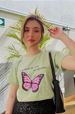T-Shirt É Bonito Te Ver Transformar