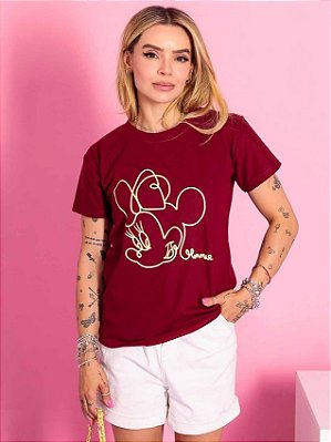 Tshirt Minnie Riscas