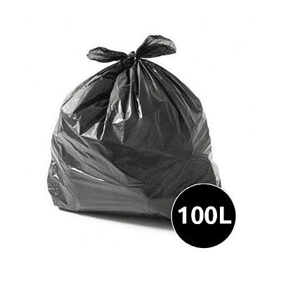 Saco De Lixo Preto 100L Leve Pct/100 - Norton Distribuidora – Higiene,  Limpeza, Papelaria, Descartáveis e muito mais!