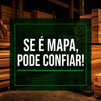 SE É MAPA, PODE CONFIAR