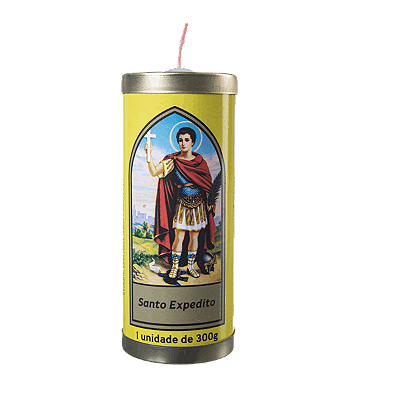 Vela Santo Expedito Chapinha (300g)