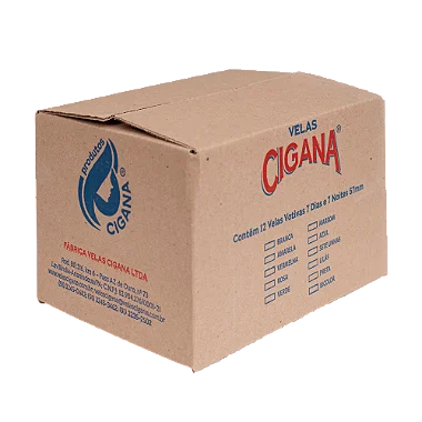 Caixa de Velas 7 linhas (300g)