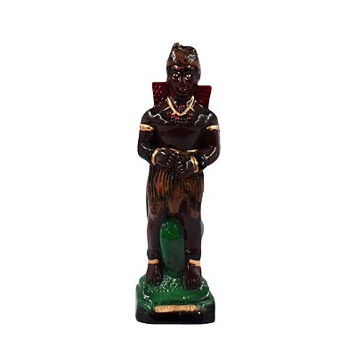 Imagem Caboclo Pantera Negra (22cm)