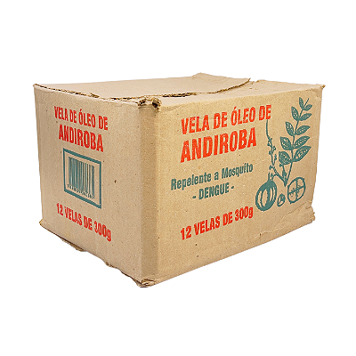Caixa de Velas de Andiroba (300g)