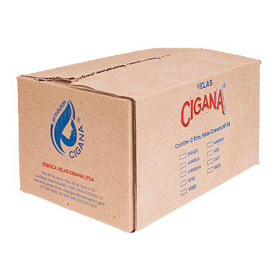 Caixa Vela Comum n. 08 (35G)