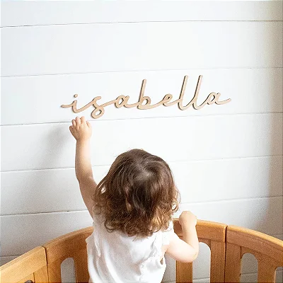Nome Personalizado em Acrílico | LevCut Decor