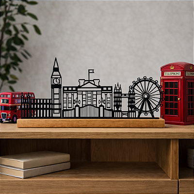 Londres Escultura Estátua Decoração Casa