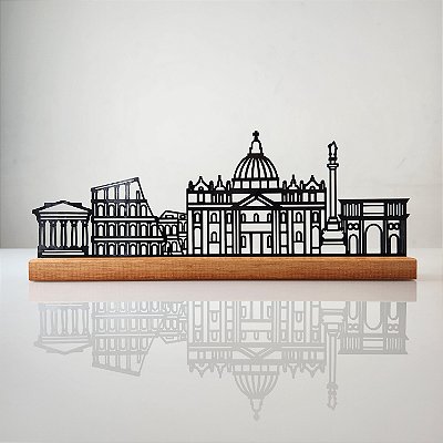 Roma Escultura Estátua Decoração Casa