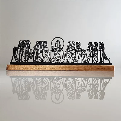 Escultura e Adorno Santa Ceia – Arte Sacra Decorativa | LevCut Decor