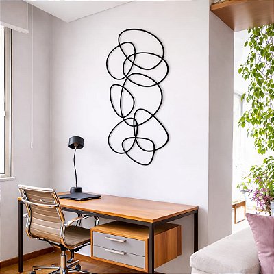 Quadro Escultura Orgânica Vazada