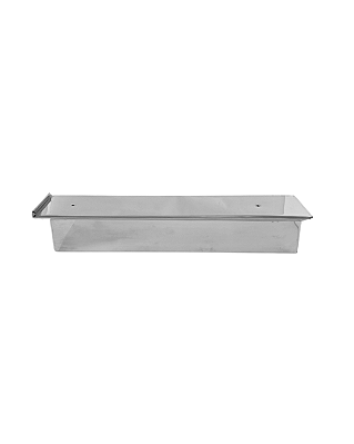 FORMA PARA TORRADINHA CANAPÉ COM TAMPA INOX 30X5X5CM