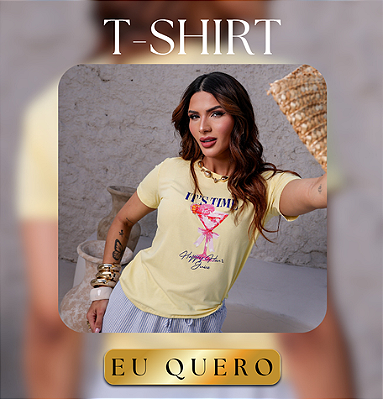 T-SHIRT DISPONIVEL