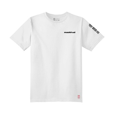 Camiseta HUD Básica Branca Unissex