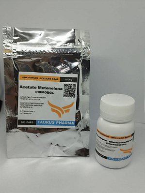 Acetato Metenolona 10mg - 100cps Taurus Pharma