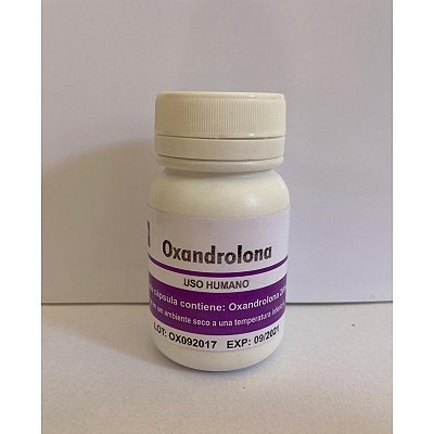 Oxandrolona 20mg - 100cps Manipulada