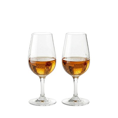 2 Taças para Cachaça Whisky Cristal - ISO