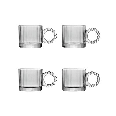 Xícara Cafezinho 100 ml - 04 unid.
