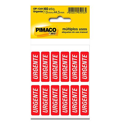 Etiqueta Pimaco OP-1341 Urgente