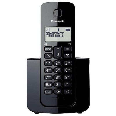 Telefone Sem Fio KX-TGB110LBB ID Panasonic