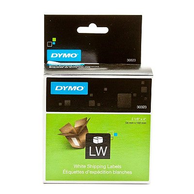 Etiqueta Impressora Dymo LW 5.4 cm X 10.2 cm 1 Rolo  C/ 220 Etiquetas Ref.: 30323