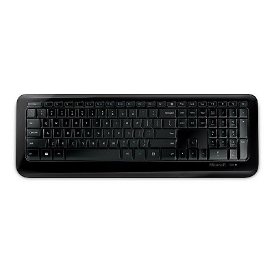 Teclado sem Fio 850 USB Preto Microsoft - PZ300005