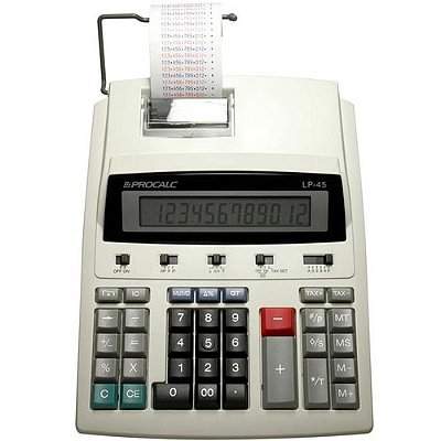 Calculadora De Impressão Procalc 12 Dígitos LP45