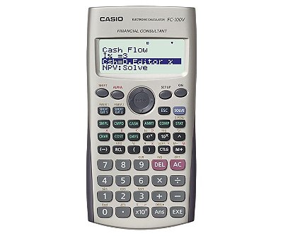 Calculadora Financeira CASIO FC-100V-W-DH
