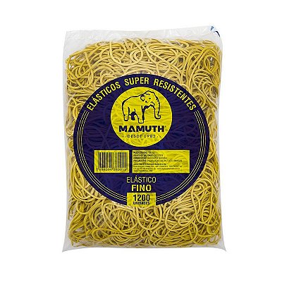 Elástico Látex Amarelo Mamuth PCT C/1Kg