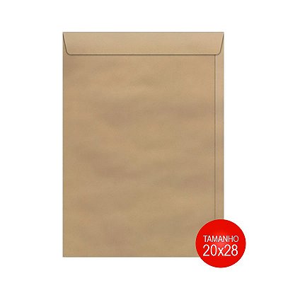Envelope Kraft 20x28 SKN028 Scrity PCT C/50 UN