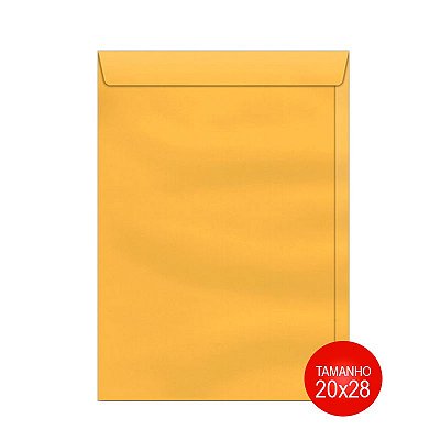 Envelope Ouro 20x28 SKO028 Scrity PCT C/50 UN