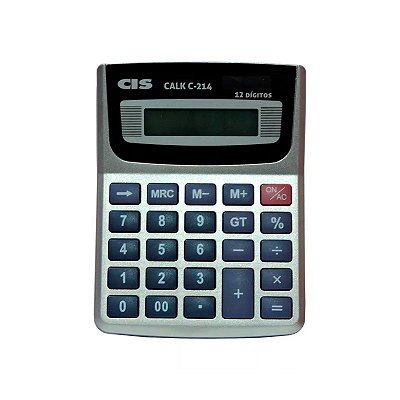 Calculadora Mesa 12 Dígitos CIS 214