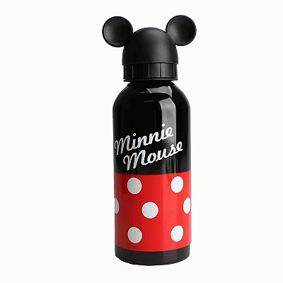 Garrafa de Aço Squeeze Mickey Dermiwil 60151 - 600ml