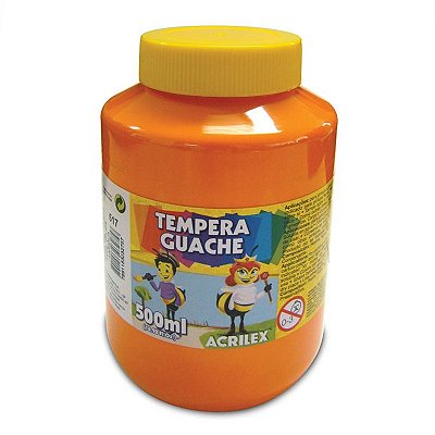 Tinta Guache 500ML Laranja Acrilex