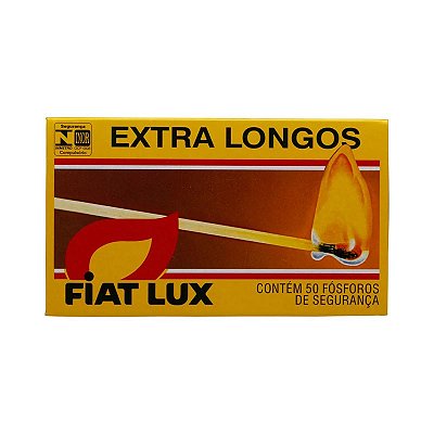 Fósforo Extra Longo Fiatlux CX C/50 UN