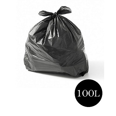 Saco de Lixo 100LTS Preto BE P.7 PCT C/100 UN