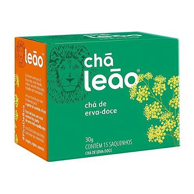 Chá Matte Leão 15 Sachês Erva Doce